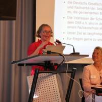 Ines Helke beim DSB-Selbsthilfetag in Königswinter